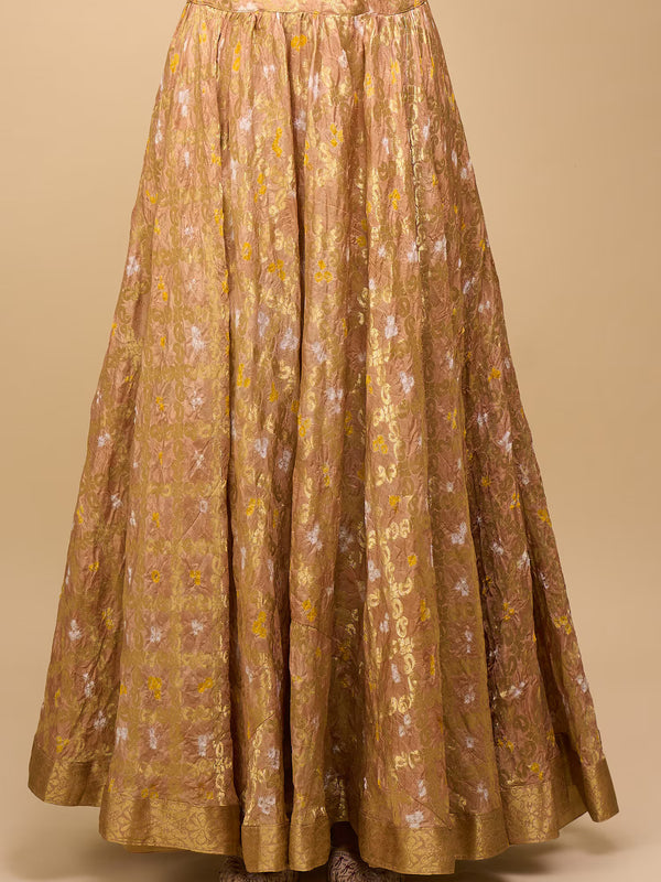 Royal Gharchola Bandhani Silk Lehenga Set for Women
