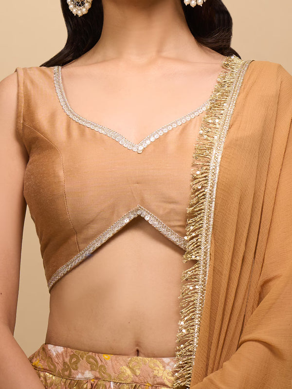 Royal Gharchola Bandhani Silk Lehenga Set for Women