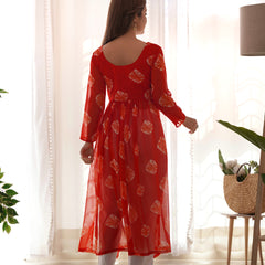 Pearl Coral Hand-Dyed Set for Women