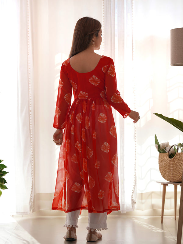 Pearl Coral Hand-Dyed Set for Women