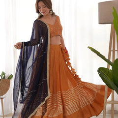 DANDELION GOTA LEHENGA SET
