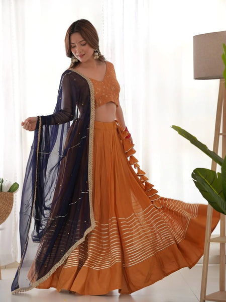 DANDELION GOTA LEHENGA SET