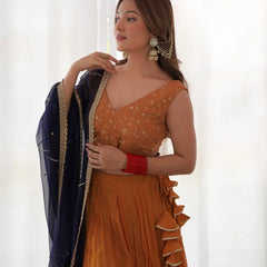 DANDELION GOTA LEHENGA SET
