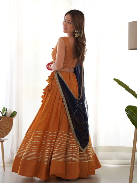 DANDELION GOTA LEHENGA SET