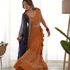 DANDELION GOTA LEHENGA SET