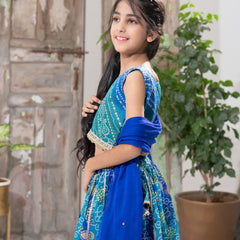 Neelambari – Bandhani Lehenga Choli Set