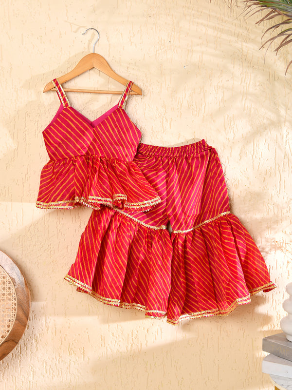 Girls Kota Sharara Set