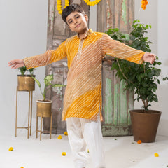 Kesari Royale – Kota Doria Kurta Salwar Set