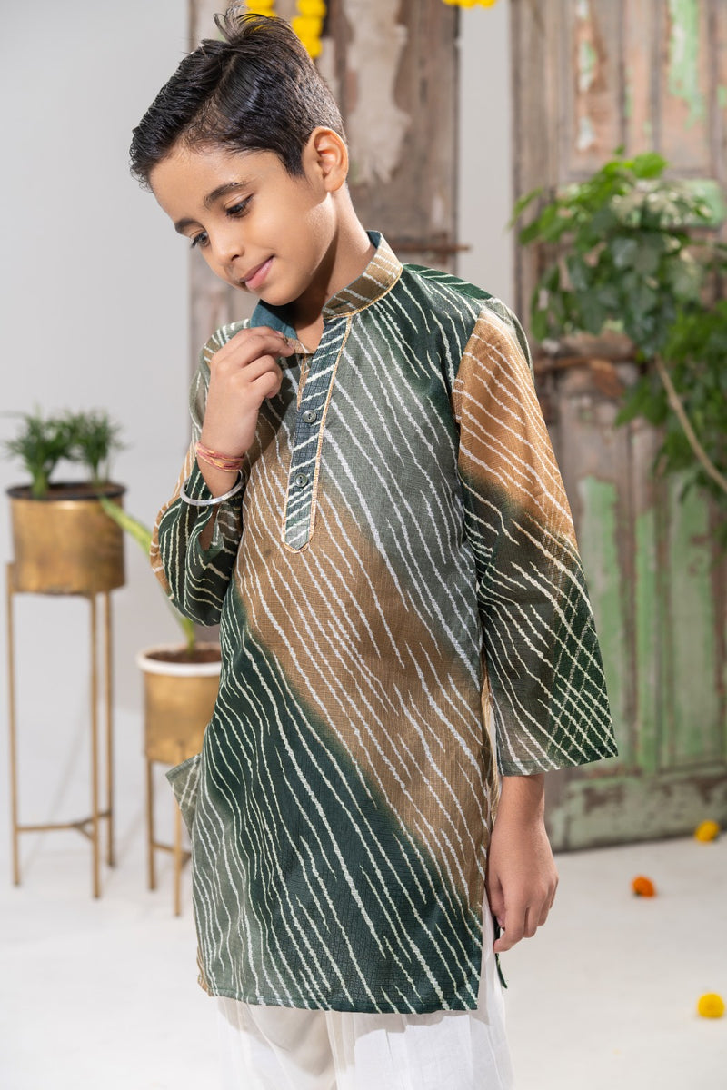Aranya Royale – Kota Doria Kurta Salwar Set