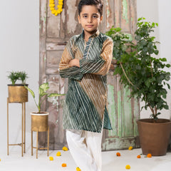 Aranya Royale – Kota Doria Kurta Salwar Set