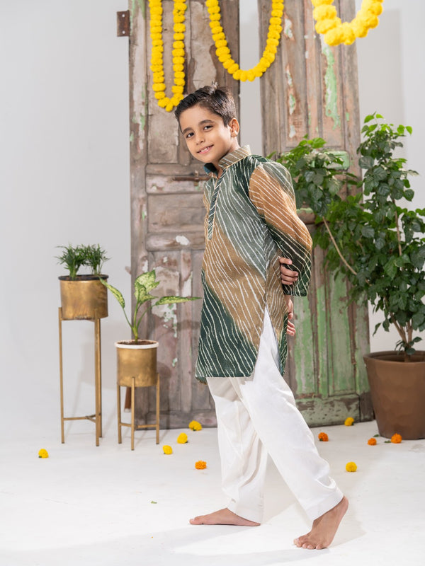 Aranya Royale – Kota Doria Kurta Salwar Set