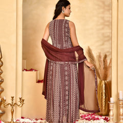 Meher Georgette Anarkali Set