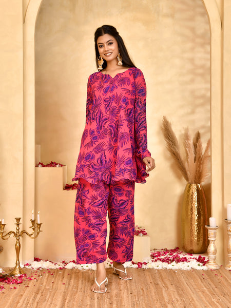 Gulab Floral Farshi Salwar Set