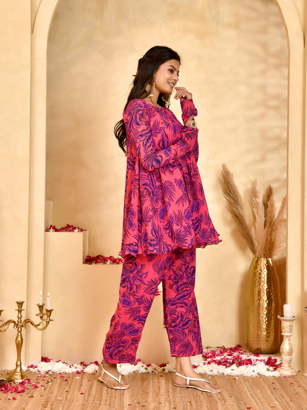 Gulab Floral Farshi Salwar Set