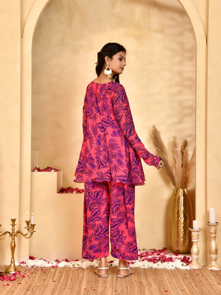 Gulab Floral Farshi Salwar Set