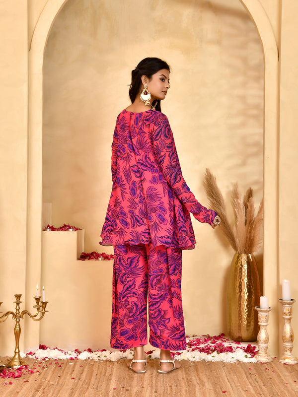 Gulab Floral Farshi Salwar Set