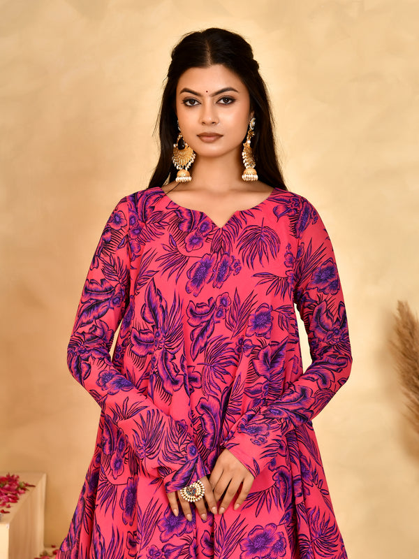 Gulab Floral Farshi Salwar Set