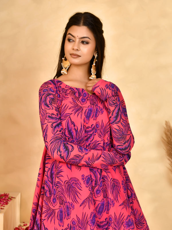 Gulab Floral Farshi Salwar Set