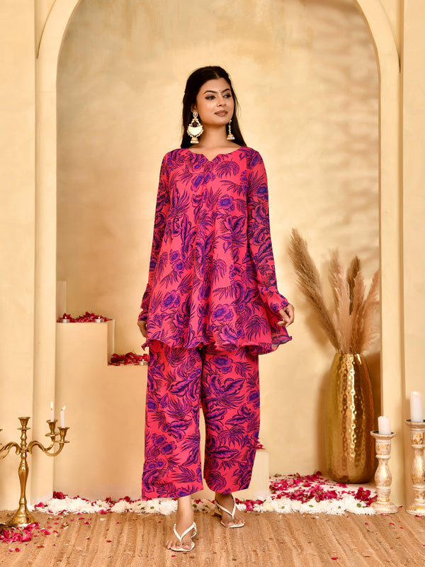 Gulab Floral Farshi Salwar Set