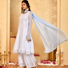 Noor Chiffon Anarkali Set
